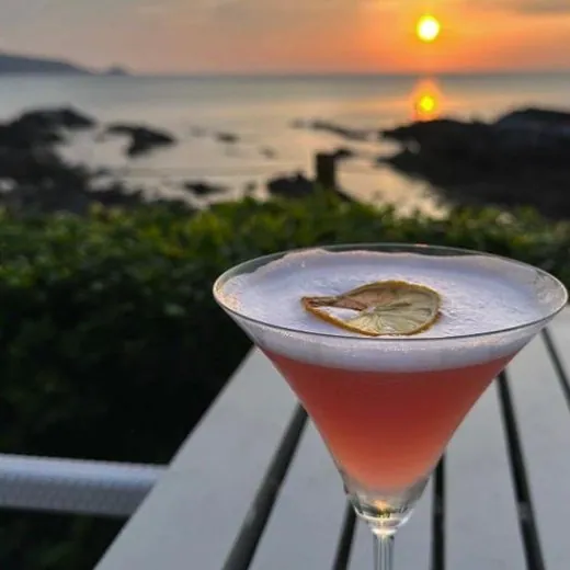 Un Cosmopolitan preparado con North Spirit