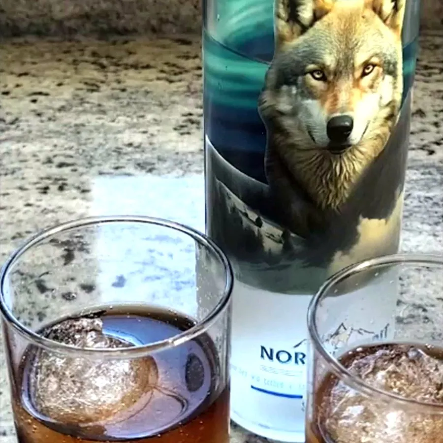Un The Grogg preparado con North Spirit