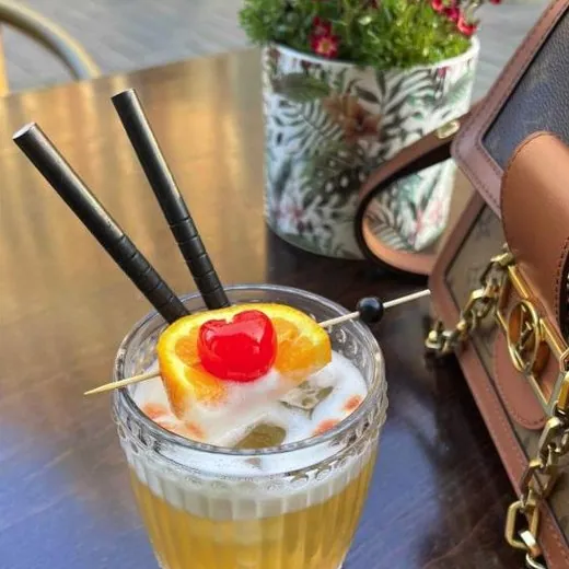 Un Vodka Sour preparado con North Spirit